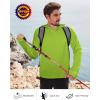 imageRoadbox Mens UPF 50 Fishing Shirts Long Sleeve UV Sun Hoodie Hiking Running Swim Athletic Workout ShirtA02lime Green
