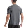 imageRoadbox Swim Shirts Short Sleeve for Men Sun Protection UPF 50 Fishing Rash Guard UV Gym Workout Shirt for Running OutdoorDark Flower Grey
