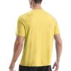 imageRoadbox Swim Shirts Short Sleeve for Men Sun Protection UPF 50 Fishing Rash Guard UV Gym Workout Shirt for Running OutdoorYellow