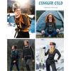 imageRoadbox Thermal Underwear for Women  Long Johns Fleece Lined Top ampamp Bottom Sets Skiing Base Layer Cold Weather WinterBalck Blue