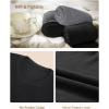 imageRoadbox Thermal Underwear for Women  Long Johns Fleece Lined Top ampamp Bottom Sets Skiing Base Layer Cold Weather WinterBalckbalck1