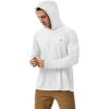 imageRoadbox UPF 50 Fishing Shirts for Men Long Sleeve UV Sun Protection Hoodie Outdoor Hiking Running Swimming Rash Guard2 Packdark Bluewhite