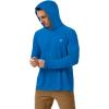 imageRoadbox UPF 50 Fishing Shirts for Men Long Sleeve UV Sun Protection Hoodie Outdoor Hiking Running Swimming Rash Guard2 Packdeep Lake Bluelight Blue