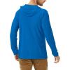 imageRoadbox UPF 50 Fishing Shirts for Men Long Sleeve UV Sun Protection Hoodie Outdoor Hiking Running Swimming Rash Guard2 Packdeep Lake Bluelight Blue