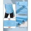 imageRoadbox Womens Long Sleeve UV Sun Shirts UPF 50 Workout Swim Rash Guard TopsLong Sleeve Blue