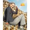 imageRoadbox Womens Long Sleeve UV Sun Shirts UPF 50 Workout Swim Rash Guard TopsLong Sleeve Gray