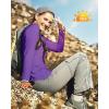 imageRoadbox Womens Long Sleeve UV Sun Shirts UPF 50 Workout Swim Rash Guard TopsLong Sleeve Roland Purple