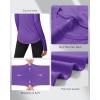 imageRoadbox Womens Long Sleeve UV Sun Shirts UPF 50 Workout Swim Rash Guard TopsLong Sleeve Roland Purple