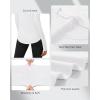 imageRoadbox Womens Long Sleeve UV Sun Shirts UPF 50 Workout Swim Rash Guard TopsLong Sleeve White