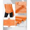 imageRoadbox Womens Long Sleeve UV Sun Shirts UPF 50 Workout Swim Rash Guard TopsOrange