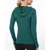 imageRoadbox Womens Sun Protection Hoodie UPF 50 Long Sleeve Hiking Fishing Hooded Shirt UV Rash Guard for WomenDark Green