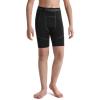 imageRoadbox Youth Boys Compression Shorts  Spandex Athletic Kids Running Compression Underwear for Basketball Baseball SoccerBlack2