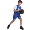 imageRoadbox Youth Boys Compression Shorts  Spandex Athletic Kids Running Compression Underwear for Basketball Baseball SoccerGrey
