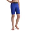 imageRoadbox Youth Boys Compression Shorts  Spandex Athletic Kids Running Compression Underwear for Basketball Baseball SoccerWhitegrayblue