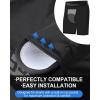 imageRoadbox Youth Boys Compression Shorts Kids Spandex Underwear with Protective Cup Athletic Base Layers for Baseball Football2pack Blackblack1 Cup