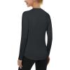 imageSizeL 2 Pack Womens Long Sleeve UV Sun Shirts UPF 50 Workout Swim Rash Guard Tops
