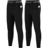 imageRoadbox Boys Compression Pants Youth Athletic Sports Legging with Pocket Base Layer Tights for Kids Running FootballBlackbalck