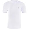 imageRoadbox Boys Compression Shirt Youth Short Sleeve Undershirts for Basketball Baseball Soccer Quick Dry Athletic Base LayerWhite