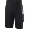 imageRoadbox Boys Compression Shorts Youth Boys Performance Athletic Spandex Underwear Kids Sports Shorts with PocketsBlack