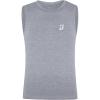imageRoadbox Boys Compression Tank Tops Kids Athletic Sleeveless Shirts Youth Quick Dry Undershirts for Football BasketballLight Gray