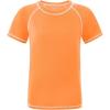 imageRoadbox Boys Rash Guard Short Sleeve Swim Shirt UPF 50 UV Water Shirts for Kids Surf Fishing Sun Protection RashguardOrange