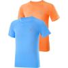 2pack+medium Blue + Electric Orange