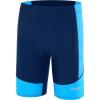imageRoadbox Boys Swim Jammers Quick Dry Youth Competitive Swim Team Shorts UPF 50 Bathing Athletic Compression Swim TrunksDark Blue With Blue