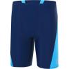 imageRoadbox Boys Swim Jammers Quick Dry Youth Competitive Swimsuit UPF 50 Bathing Kids Athletic Compression Swimming ShortsDark BlueBlue