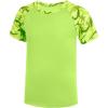 imageRoadbox Boys UPF 50 Rash Guard Swim Shirt Short Sleeve Water Surf Fishing Sun Shirts Kids Youth UV Protection RashguardLime Green