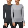 2 Pack-dark Gray light Silver Gray