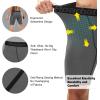 imageRoadbox 1 or 2 Pack Compression Shorts for Men Athletic Workout Performance Underwear Running Gym Spandex Sport Base Layer2 Pack Black  Gray