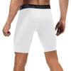 imageRoadbox 1 or 2 Pack Compression Shorts for Men Athletic Workout Performance Underwear Running Gym Spandex Sport Base Layer2 Pack Black white