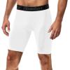 imageRoadbox 1 or 2 Pack Compression Shorts for Men Athletic Workout Performance Underwear Running Gym Spandex Sport Base Layer2 Pack Black white
