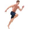 imageRoadbox Compression Shorts for Men 3 Pack Athletic Workout Underwear Running Gym Spandex Base Layer Boxer Briefs3 Pack Black  Grey  Navy Blue