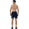 imageRoadbox Mens 5 Inch Running Athletic Quick Dry Shorts with Pockets for Workout Gym ExerciseDark Navy