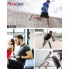 imageRoadbox Mens 5 Inch Running Athletic Quick Dry Shorts with Pockets for Workout Gym ExerciseSliver Gray
