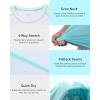 imageRoadbox Mens Swim Shirts Short Sleeve UPF 50 UV Sun Protection SPF Rash Guard Quick Dry Surf Water Beach Fishing T ShirtGreen Gradient