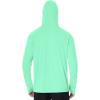 imageRoadbox Mens UPF 50 Fishing Shirt Long Sleeve UV Sun Protection Hoodies Quick Dry Rash Guard for Hiking Outdoor WorkingSeaweed Green