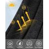 imageRoadbox Mens UPF 50 Fishing Shirts Long Sleeve UV Sun Protection SPF Hoodie Quick Dry Swim Rash Guard for Outdoor HikingFlower Gray Black