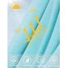 imageRoadbox Mens UPF 50 Fishing Shirts Long Sleeve UV Sun Protection SPF Hoodie Quick Dry Swim Rash Guard for Outdoor HikingLight Blue