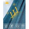 imageRoadbox Mens UPF 50 Fishing Shirts Long Sleeve UV Sun Protection SPF Hoodie Quick Dry Swim Rash Guard for Outdoor HikingPeacock Blue