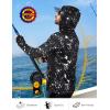 imageRoadbox Mens UPF 50 Sun Protection Rash Guard UV Outdoor Fishing Long Sleeve Shirts Swimming Hiking Shirt with ThumbholesBlack