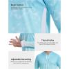 imageRoadbox Mens UPF 50 Sun Protection Rash Guard UV Outdoor Fishing Long Sleeve Shirts Swimming Hiking Shirt with ThumbholesBlue Sparkling