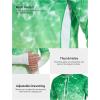 imageRoadbox Mens UPF 50 Sun Protection Rash Guard UV Outdoor Fishing Long Sleeve Shirts Swimming Hiking Shirt with ThumbholesGreen Sparkling