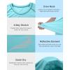 imageRoadbox Mens UPF 50 Swim Shirts Short Sleeve UV Sun Protection Rash Guard TShirt Quick Dry Water Surfing Beach TeesIce Blue