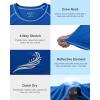 imageRoadbox Mens UPF 50 Swim Shirts Short Sleeve UV Sun Protection Rash Guard TShirt Quick Dry Water Surfing Beach TeesRoyal Blue