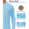imageRoadbox Mens UPF 50 UV Sun Protection Shirts Outdoor Long Sleeve SPF Rash Guard for Fishing Hiking Swimming Running2 Pack  Blue