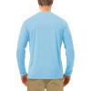 imageRoadbox Mens UPF 50 UV Sun Protection Shirts Outdoor Long Sleeve SPF Rash Guard for Fishing Hiking Swimming RunningBlue