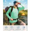 imageRoadbox Mens UPF 50 UV Sun Protection Shirts Outdoor Long Sleeve SPF Rash Guard for Fishing Hiking Swimming RunningGreen