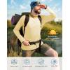 imageRoadbox Mens UPF 50 UV Sun Protection Shirts Outdoor Long Sleeve SPF Rash Guard for Fishing Hiking Swimming RunningYellow